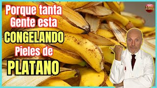 🍌 PORQUE TANTA GENTE ESTA CONGELANDO PIELES DE PLATANO ¿QUE BENEFICIOS DA 🍌 [upl. by Doownil]