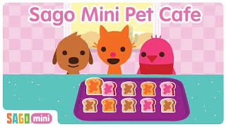 Sago Mini World  Play Along  Pet Cafe [upl. by Anaderol396]