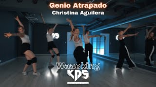 Genio Atrapado Remix by Christina Aguilera  Waacking Choreo by Laura [upl. by Nica]