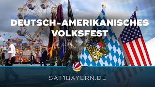 Deutschamerikanisches Volksfest Söder bei Eröffnung in Grafenwöhr [upl. by Lebna]