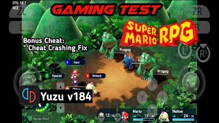 Super Mario RPG  Yuzu v184  Mediatek Dimensity 1200  Xiaomi 11T Test [upl. by Josselyn]