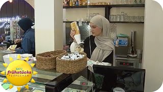 Ein Eiscafé exklusiv für Frauen  SAT1 Frühstücksfernsehen [upl. by Ingham451]