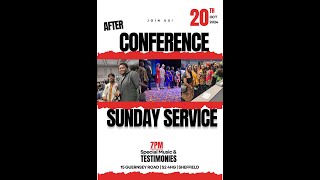 After Conference  Pastor Freddie Kono  Sunday Service  20th October 2024  1200PM [upl. by Mavilia166]