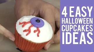 4 Easy Halloween Cupcakes Ideas from Wilton [upl. by Laine]