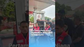 Pertamina Patra Niaga tindak tegas SPBU nakal di Yogyakarta news pertamina beritaterkini shorts [upl. by Lyrehs]