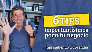 6 tips para un negocio exitoso [upl. by Zaremski]