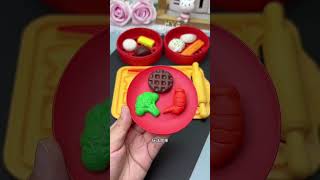 Mini food toys made of flour can be DIY various Chinese food accessories are very rich and safe [upl. by Euqinaj800]