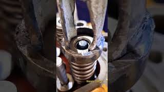 Valve Lock adjustment in shortfeeds mechanical workshop youtubereel viral trend [upl. by Gordan]