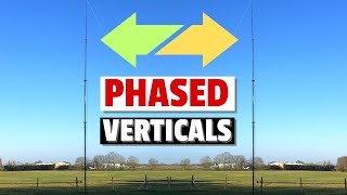 Switchable Array in Two Directions  the Phased Vertical Antenna Array [upl. by Tessie]