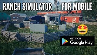 Ranch simulator download android link in description 2023  ranch simulator like game for android [upl. by Akiemehs]