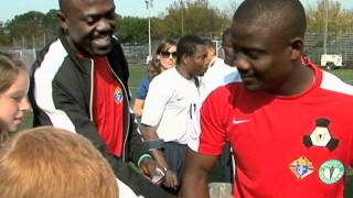 Haitian Soccer Amputees Assist Wounded US Soldiers [upl. by Aara]