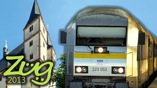 Zug2013 RE6 Leipzig  Geithain  Burgstädt  Chemnitz Doku Teil 2 [upl. by Peedsaj957]