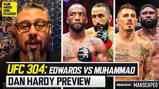 Dan Hardy UFC 304 Preview Tom Aspinall vs Curtis Blaydes Leon Edwards vs Belal Muhammad [upl. by Roselani]