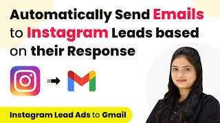 How to Automatically Send Emails to Instagram Leads based on their Response [upl. by Bithia]