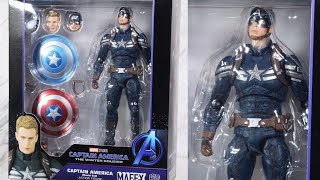 New Mafex Captain America stealth suit action figure packaging revealed [upl. by Laup]