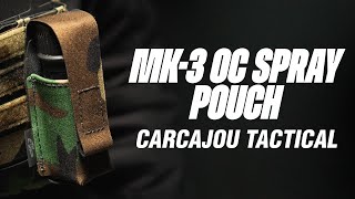 MK3 OC Spray Pouch Overview I Carcajou tactical [upl. by Prevot458]