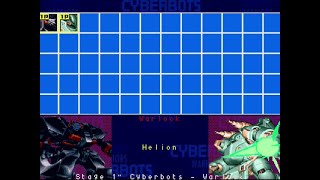 GAME MUGEN  SCREENPACK Cyberbots Warriors [upl. by Larrad]