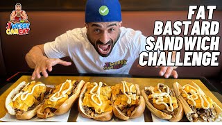 NEW RECORD  FAT BASTARD CHALLENGE  PIZZA ONE  NEW JERSEY [upl. by Enomahs644]