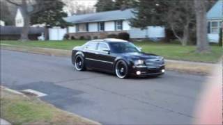 Chrysler 300c 24s Black on Black [upl. by Samot]