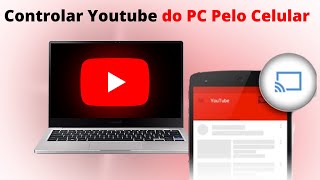 Como Controlar Youtube do PC Pelo Celular  2024 [upl. by Anitaf]