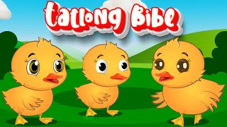 Tatlong Bibe  Awiting Pambata Tagalog Filipino Nursery Rhyme [upl. by Narhet]