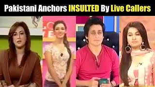 TOP INSULTS OF ANCHORS BY LIVE CALLERS  PakiXah [upl. by Nylodnarb]