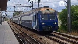 VB2N MURE Sartrouville Ligne J transilien [upl. by Naehs458]