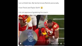 KC Chiefs Travis Kelce has baby arms [upl. by Itnahs]