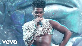 Lil Nas X  DEAD RIGHT NOWMONTEROINDUSTRY BABY 64th GRAMMY Awards Performance [upl. by Gnap]