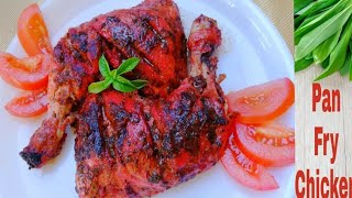 Pan fry chicken recipe  pan roasted chicken recipe [upl. by Susi]