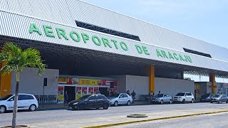 Tour pelo Aeroporto Internacional de Aracaju até a Orla de Atalaia 🏖️ [upl. by Acisseg]