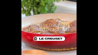 How to Cook with Enameled Cast Iron [upl. by Suilenrac191]