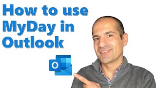 📤 How to use MyDay in Outlook Shorts [upl. by Demetre]