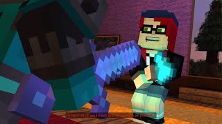 Minecraft Story mode episode 6 Cassie Rose is the Murder pt20 [upl. by Eiryt]