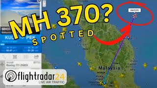 Rarest FlightRadar24s Catches MH370 [upl. by Schiff210]