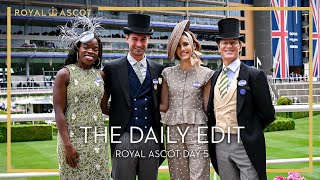 Royal Ascot  The Daily Edit  Day 5 [upl. by Llenrev]