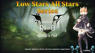 Arknights RI8 Guide Low Stars All Stars [upl. by Enaelem]