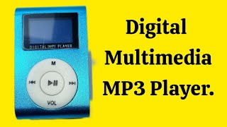 Digital Multimedia MP3 Player  thimatech  mp3player [upl. by Nawat]