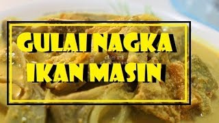 Masak Lemak Nangka Ikan Masin [upl. by Ahsinit502]