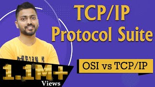 Lec3 TCPIP Protocol Suite  Internet Protocol Suite  OSI vs TCPIP [upl. by Penelopa151]