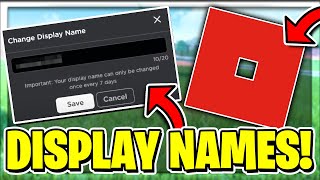 How To CHANGE YOUR ROBLOX DISPLAY NAME On PC MOBILE amp XBOX  Roblox Display Names [upl. by Sherye]