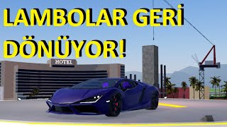 LAMBOLAR GERÄ° DÃ–NÃœYOR ARTIK LÄ°SANSLI LAMBORGHÄ°NÄ°LER OLUCAK  ROBLOX DRÄ°VÄ°NG EMPÄ°RE [upl. by Lewin]