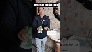 LEGENDS at Relative Home 🤩 MILLIONAIRE 🤪 legends relatableshorts relatives [upl. by Eixela]