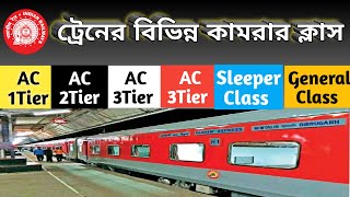 Train Coach Types  Difference Between 1st AC 2nd AC 3rd AC Sleeper Class Indian Railways AC Coach [upl. by Doownyl]