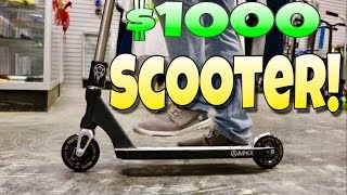 BUILDING 1000 DOLLAR CUSTOM SCOOTER BUILD [upl. by Asseniv]