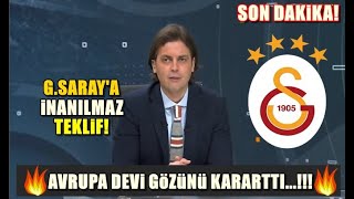 Son Dakika GSarayda Çok Sıcak Gelişme Ziyech ve Yunus [upl. by Stephie191]