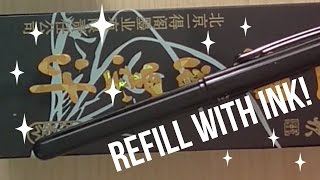 How to refill your PENTEL BRUSH PEN [upl. by Collar183]