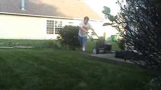 October Lawn Cutting Video at My Grandparents House 4 [upl. by Leblanc]