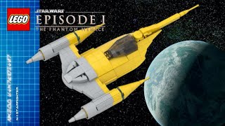 I made the Naboo N1 Starfighter in LEGO [upl. by Klingel]