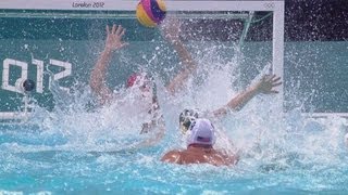 Australia v USA  Mens Water Polo Classification  London 2012 Olympics [upl. by Gaile]